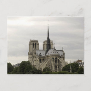 Briefkaart van de kathedraal van Notre Dame