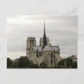 Briefkaart van de kathedraal van Notre Dame (Voorkant)