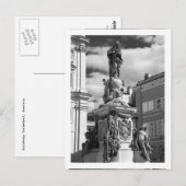 Briefkaart van de kathedraal van Salzburg (Voorkant / Achterkant)