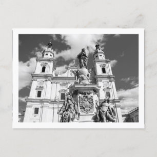 Briefkaart van de kathedraal van Salzburg