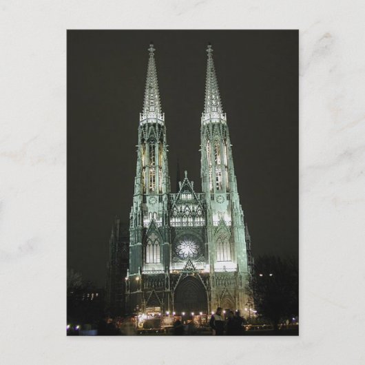 Briefkaart van de kerk Notre Dame (Voorkant)