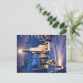 Briefkaart van de Kerstkerk (Staand voorkant)