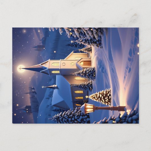 Briefkaart van de Kerstkerk (Voorkant)
