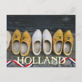 Briefkaart van de Klompen van Holland het (Voorkant)