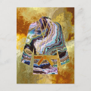 Briefkaart van de krijgskunst - Karate Judo Keikog