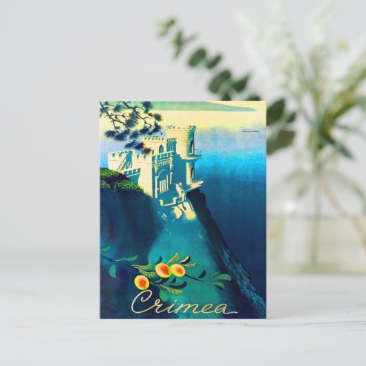 Briefkaart van de Krim (Staand voorkant)