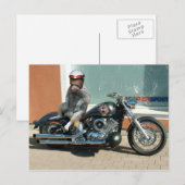 Briefkaart van de kruipwagen (Voorkant / Achterkant)