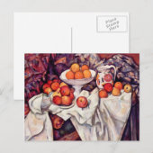 Briefkaart van de Kunst van Cezanne het Fijne (Voorkant / Achterkant)