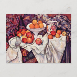 Briefkaart van de Kunst van Cezanne het Fijne