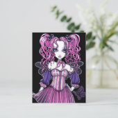 Briefkaart van de Kunst van de Fee van "Maegan" (Staand voorkant)