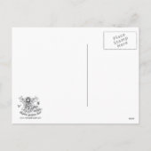 Briefkaart van de Kunst van de Fee van "Maegan" (Achterkant)