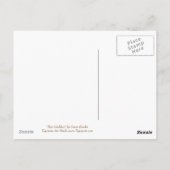 Briefkaart van de Kunst van de Kat Bastet van de (Achterkant)