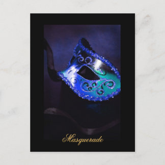 Briefkaart van de Kunst van het Masker van de