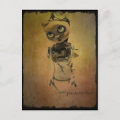 briefkaart van de kunstpop (Voorkant)