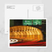 Briefkaart van de kustlijn van de Stille Oceaan (Voorkant / Achterkant)