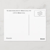 Briefkaart van de laadbureau (Achterkant)