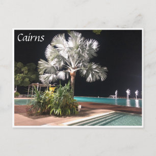briefkaart van de lagune van cairns