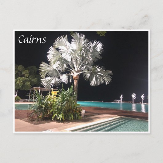 briefkaart van de lagune van cairns (Voorkant)