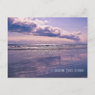 Briefkaart van de Lavender Ocean Sunrise