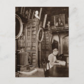 Briefkaart van de leeskamer (Voorkant)