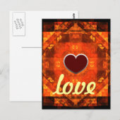 Briefkaart van de Liefde (Voorkant / Achterkant)