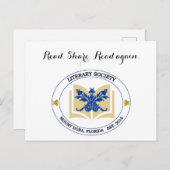 Briefkaart van de literaire samenleving (Voorkant / Achterkant)