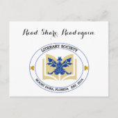 Briefkaart van de literaire samenleving (Voorkant)