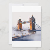 Briefkaart van de London Bridge (Voorkant)