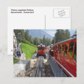 Briefkaart van de loodreis (Voorkant / Achterkant)