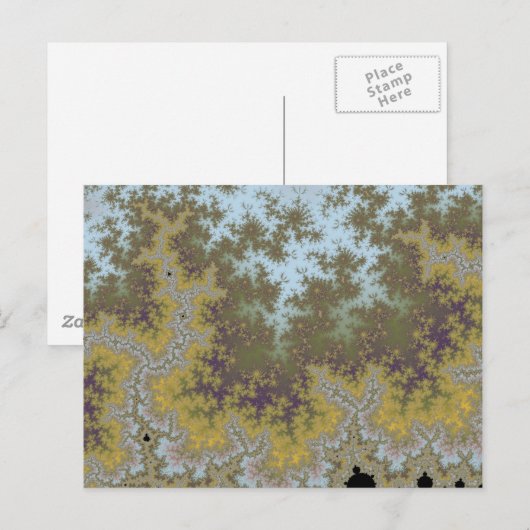 Briefkaart van de luchthemel (Voorkant / Achterkant)