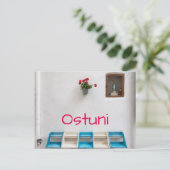 Briefkaart van de maagd Mary street altar shrine t (Staand voorkant)