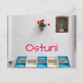 Briefkaart van de maagd Mary street altar shrine t (Voorkant)