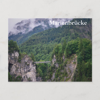 Briefkaart van de Marienbrückebrug