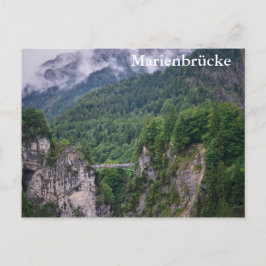 Briefkaart van de Marienbrückebrug