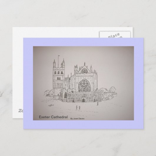 Briefkaart van de meter (Voorkant / Achterkant)