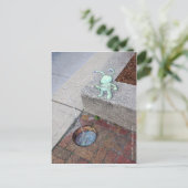 briefkaart van de metselaar (Staand voorkant)