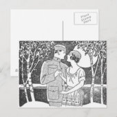  Briefkaart van de Militaire Liefde (Voorkant / Achterkant)