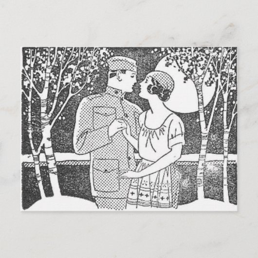  Briefkaart van de Militaire Liefde (Voorkant)