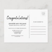 Briefkaart van de minimalistische fotograafpartij (Achterkant)