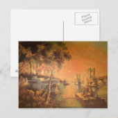  Briefkaart van de Mississippi (Voorkant / Achterkant)