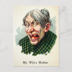  Briefkaart van de moeder van mijn vrouw