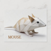 Briefkaart van de muis