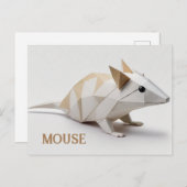Briefkaart van de muis (Voorkant / Achterkant)