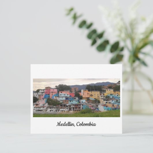 Briefkaart van de muurmedaille van El Pesebre in C (Staand voorkant)