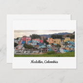 Briefkaart van de muurmedaille van El Pesebre in C (Voorkant / Achterkant)