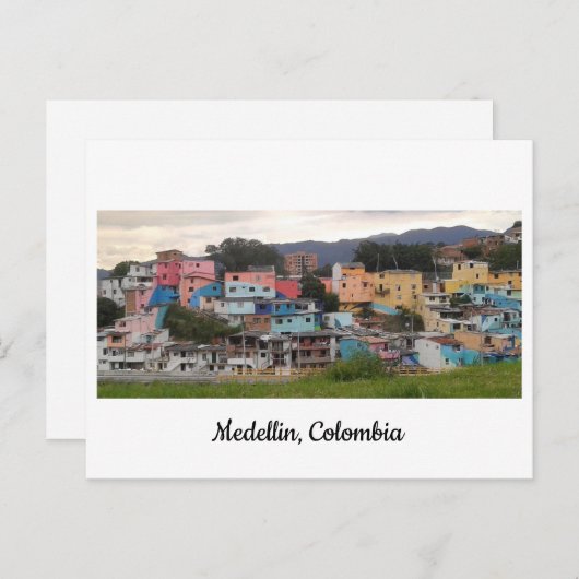 Briefkaart van de muurmedaille van El Pesebre in C (Voorkant / Achterkant)