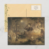  Briefkaart van de nachtelijke ploeg (Voorkant / Achterkant)