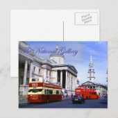 Briefkaart van de nationale galerij (Voorkant / Achterkant)