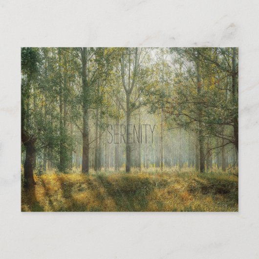 Briefkaart van de Natuur van de dienst (Voorkant)