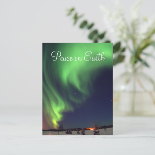 Briefkaart van de Noordelijke Vakantie (Staand voorkant)